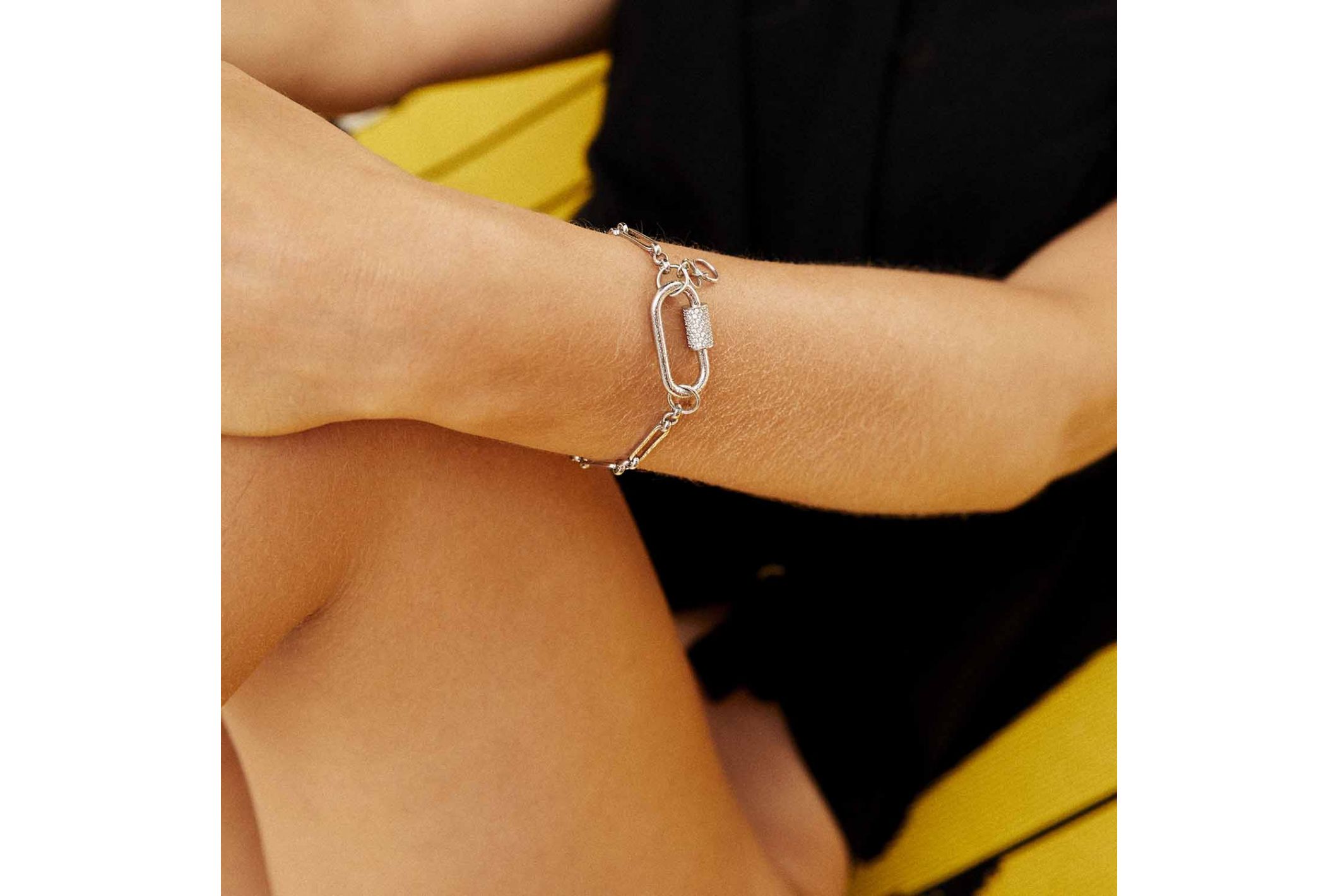 Hipanema Clasp Bigstone Silver
