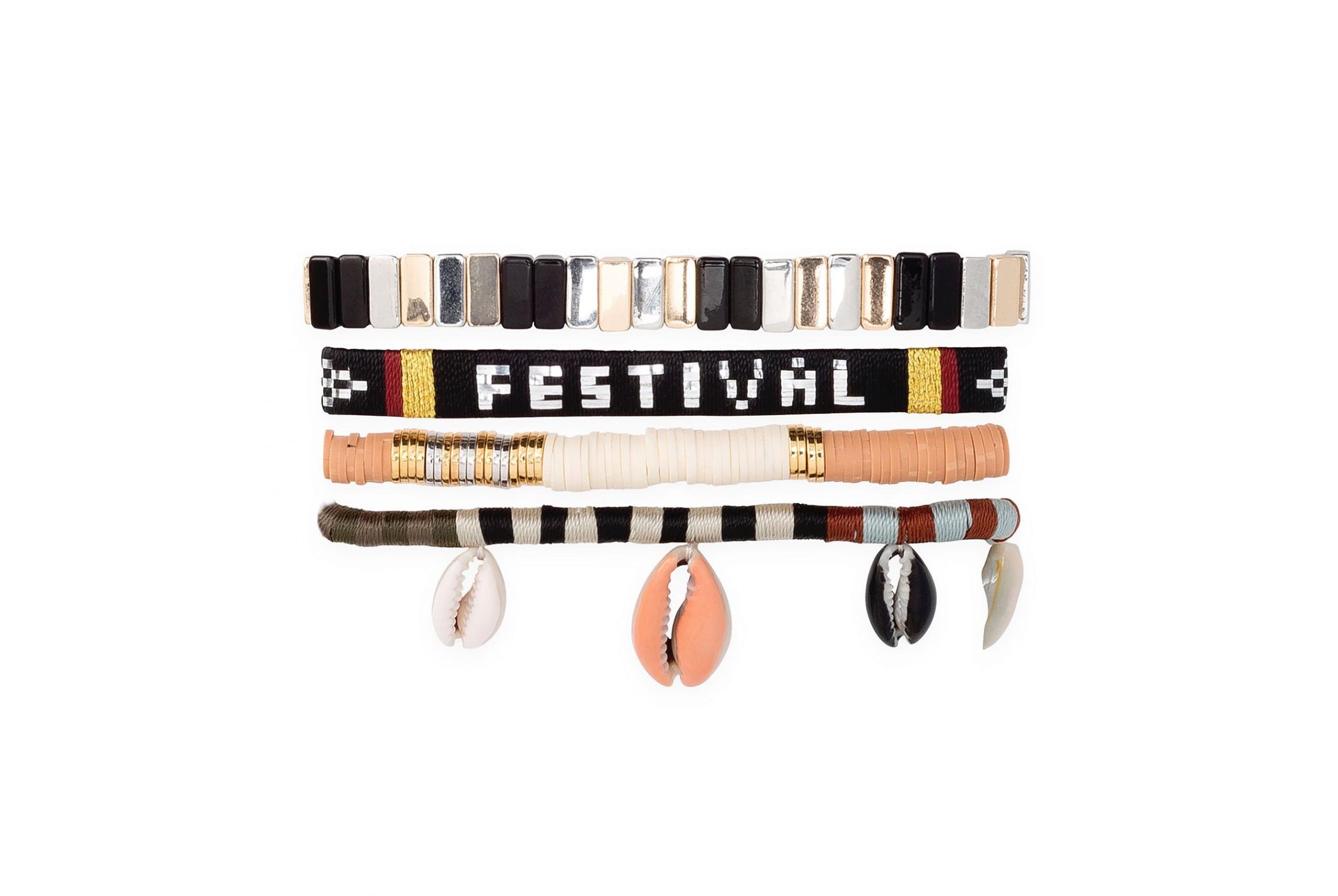 Hipanema Cuff Entrance Black Black
