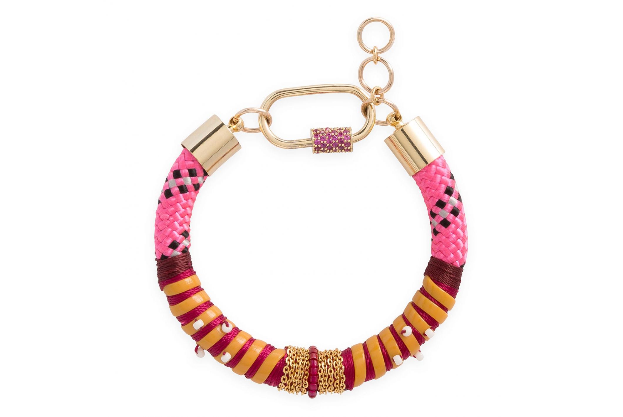 Hipanema Bracelet Cristo Pink Pink