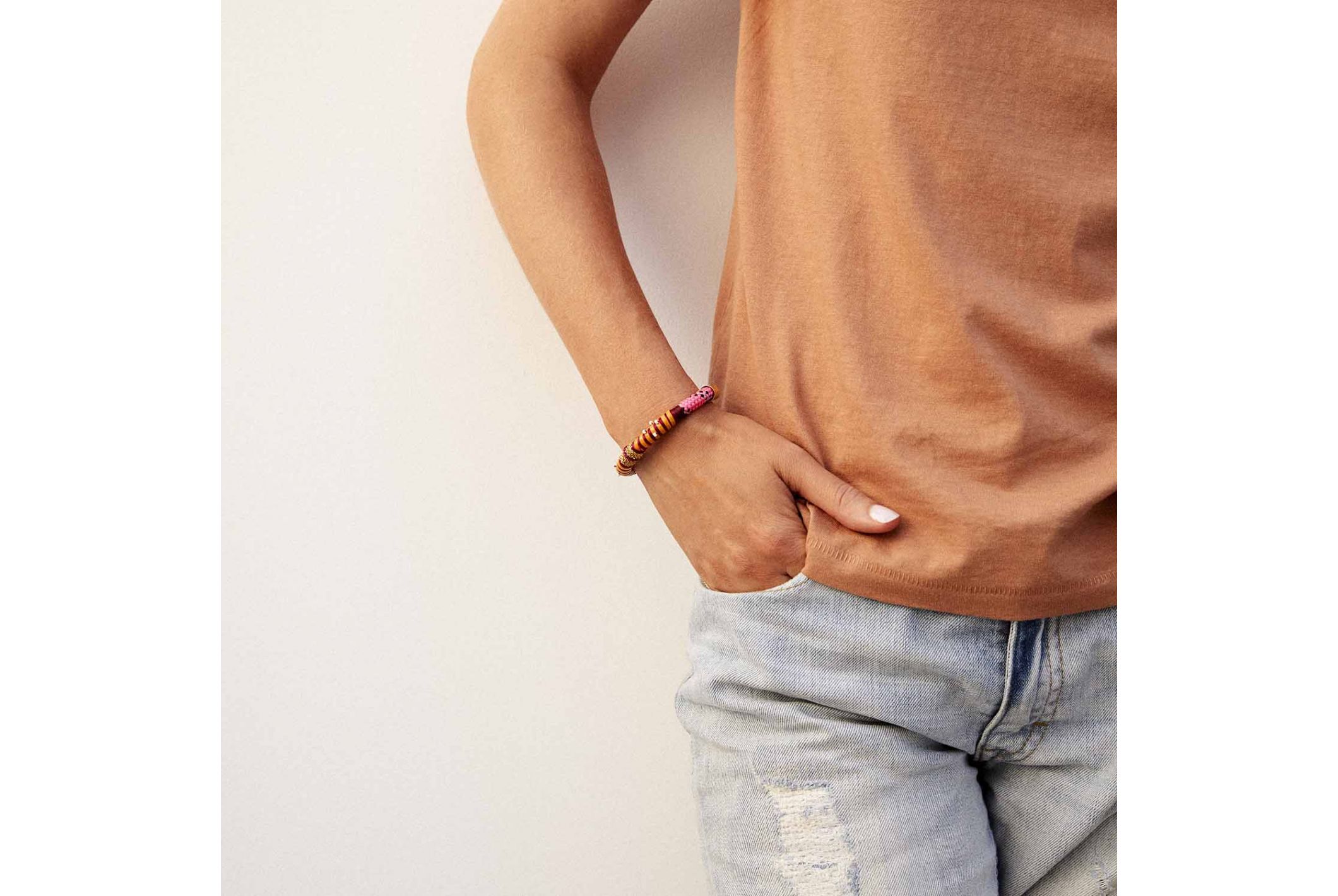 Hipanema Bracelet Cristo Rose