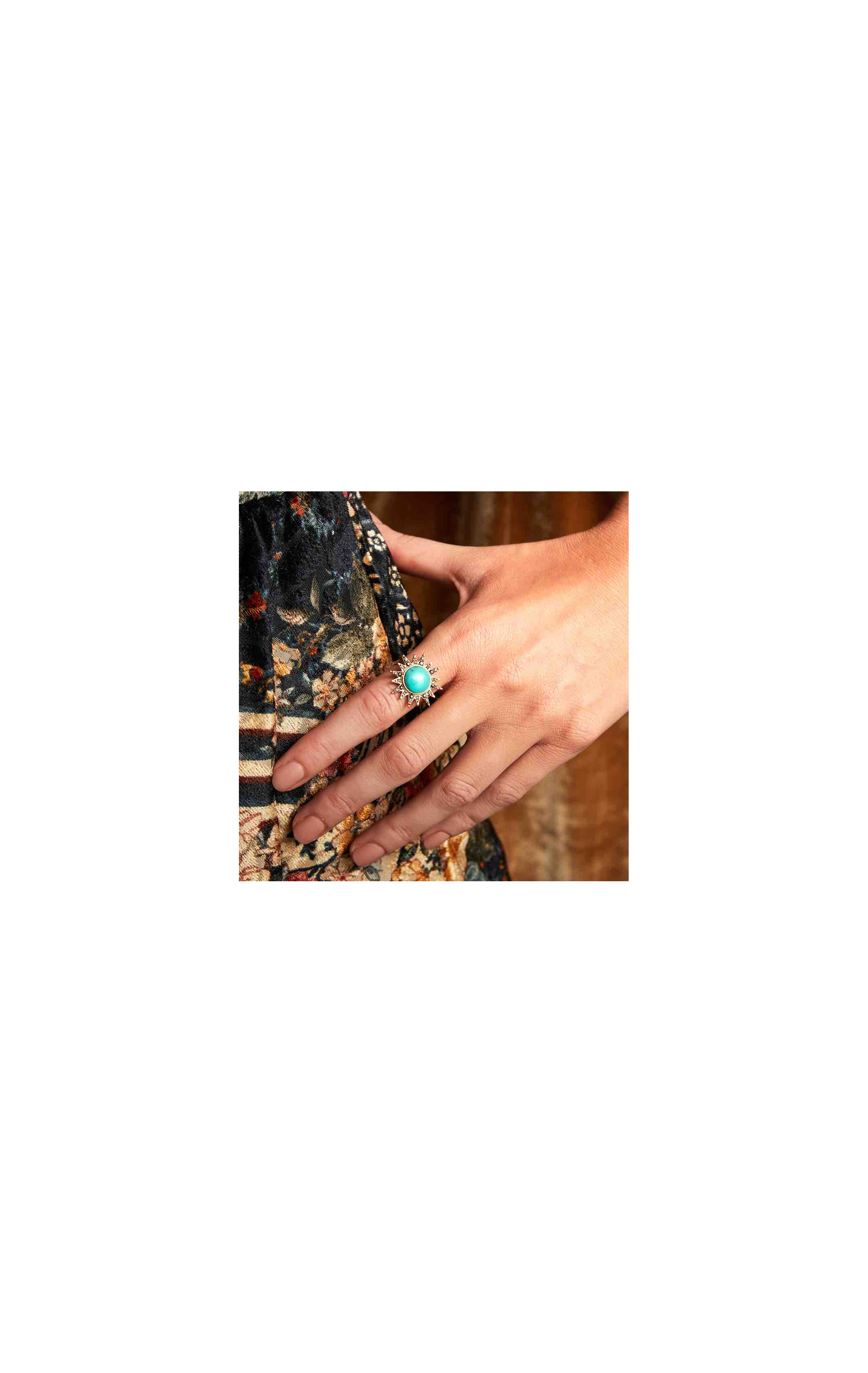 Ring Sparkle Turquoise Turquoise