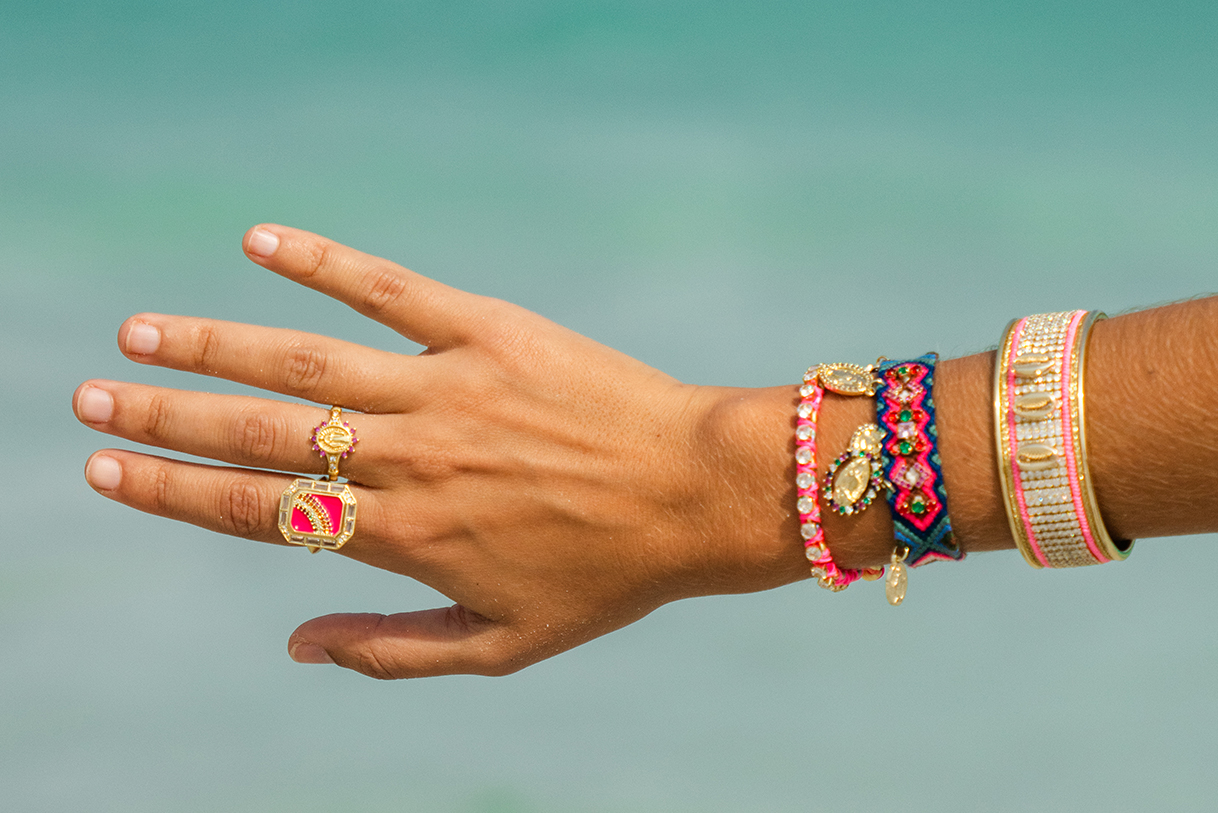 HIPANEMA | GOOD BRACELET ✪NEW✪ BEADED RARE RETIRED CUTE